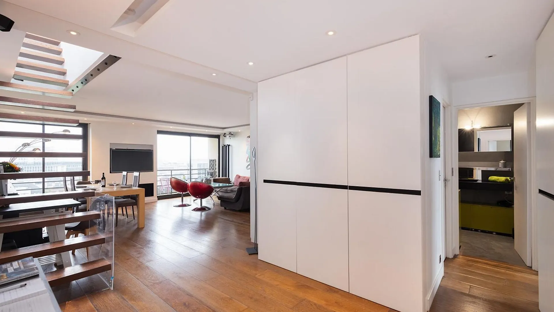 아파트 Top Floor With Eiffel Tower View And Roof Top 파리