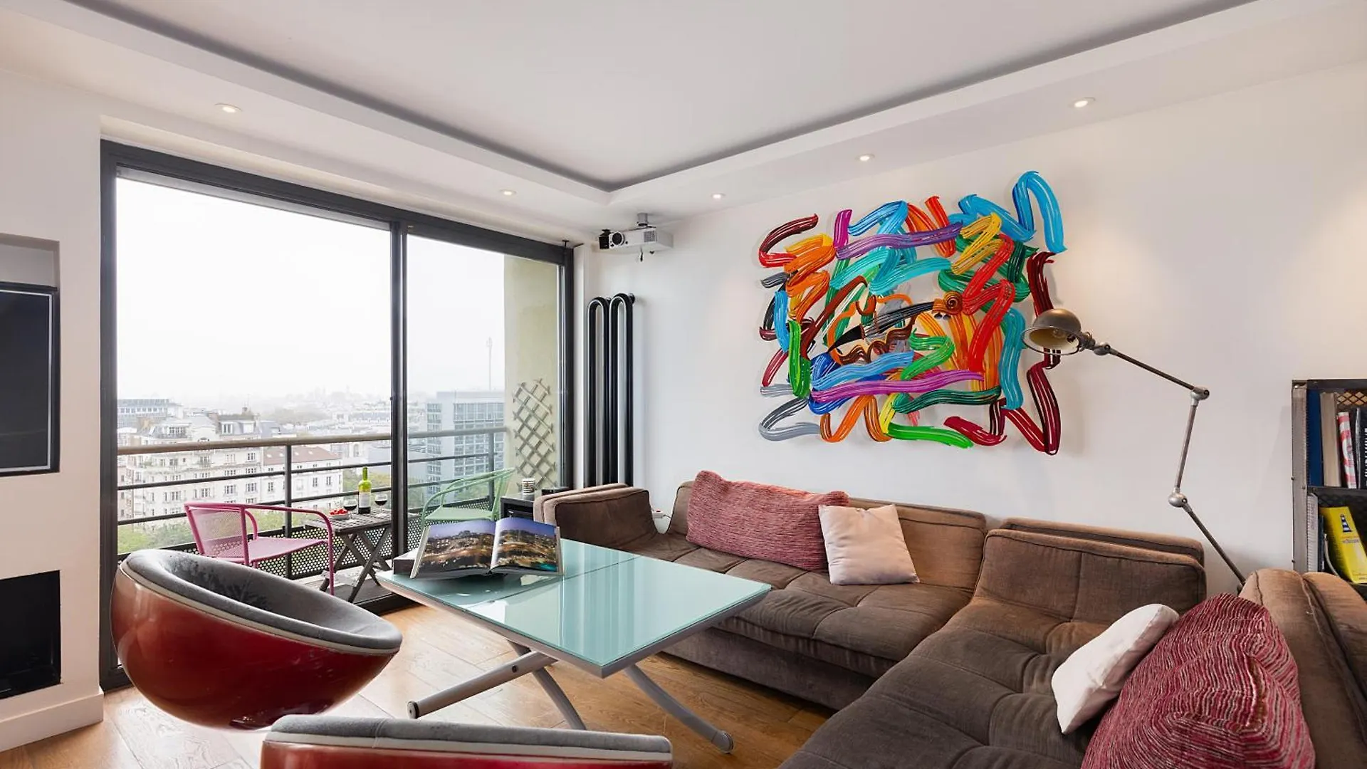 아파트 Top Floor With Eiffel Tower View And Roof Top 파리