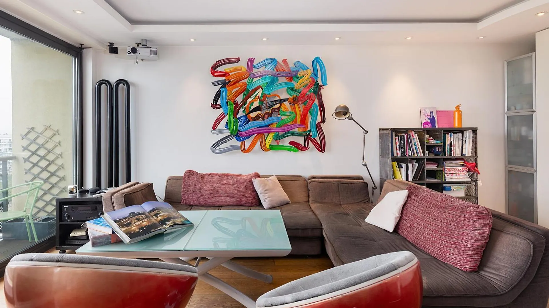 Top Floor With Eiffel Tower View And Roof Top Paris